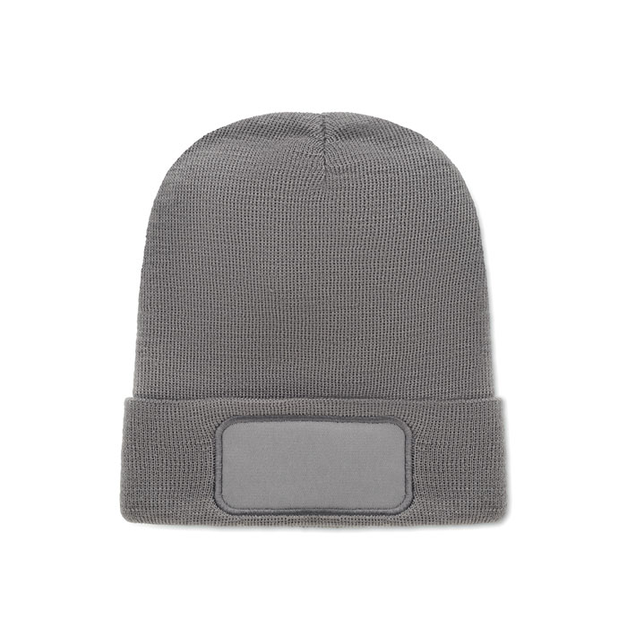 CAPNIT - Unisex muts RPET polyester - Steengrijs