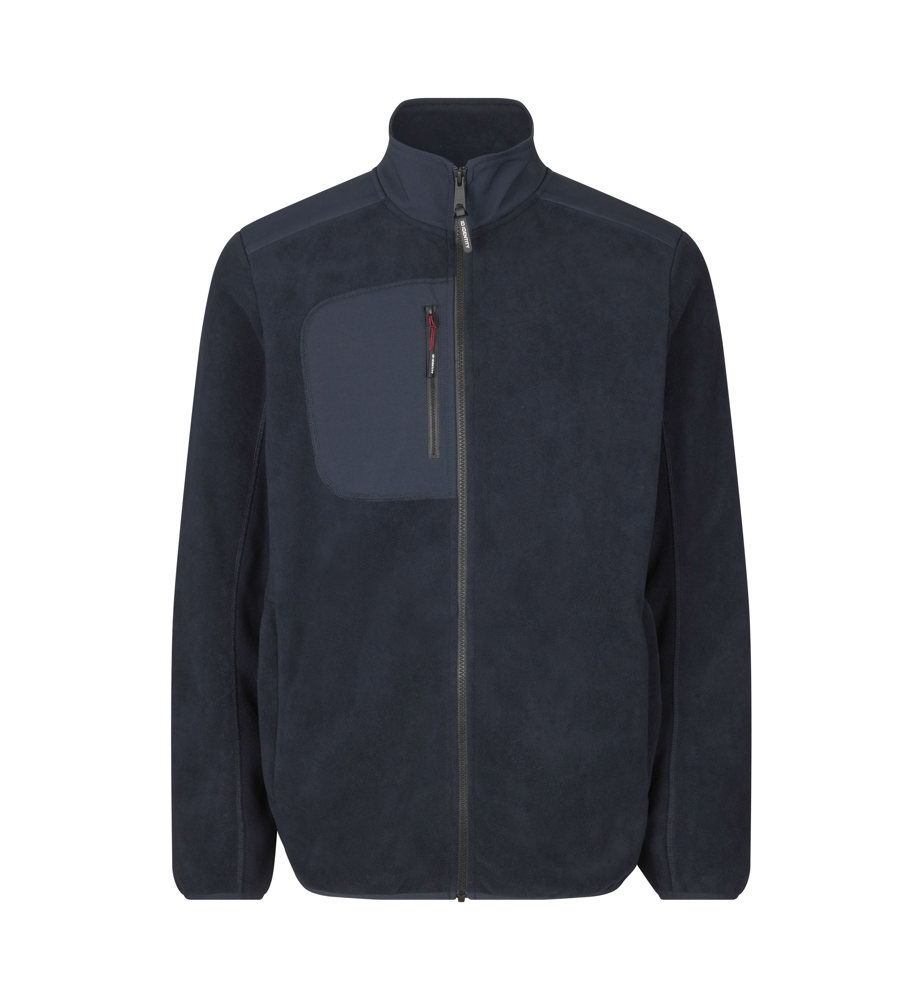 Bonded fleece jas