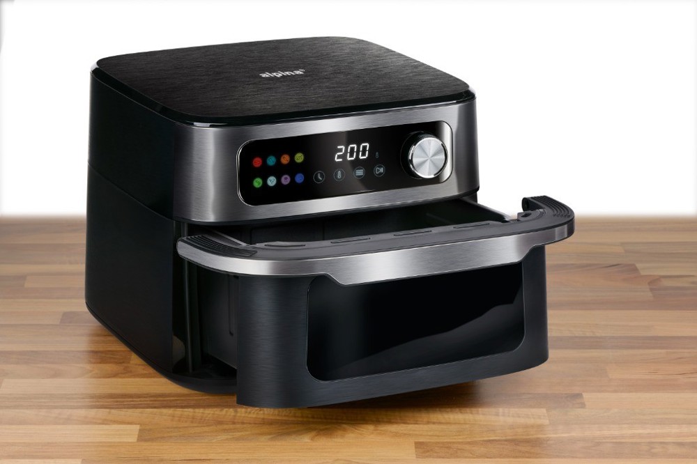 ALPINA 10L XXL Digital Air Fryer- Zwart