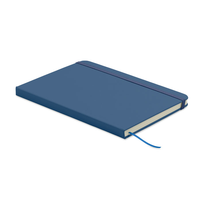 ARCOLOOP - A5 gerecycled PU notitieboek - blauw