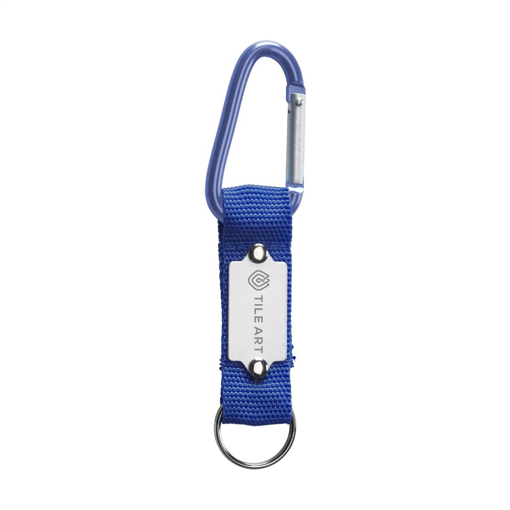 KeyTex karabijnhaak - blauw (± PMS 293)