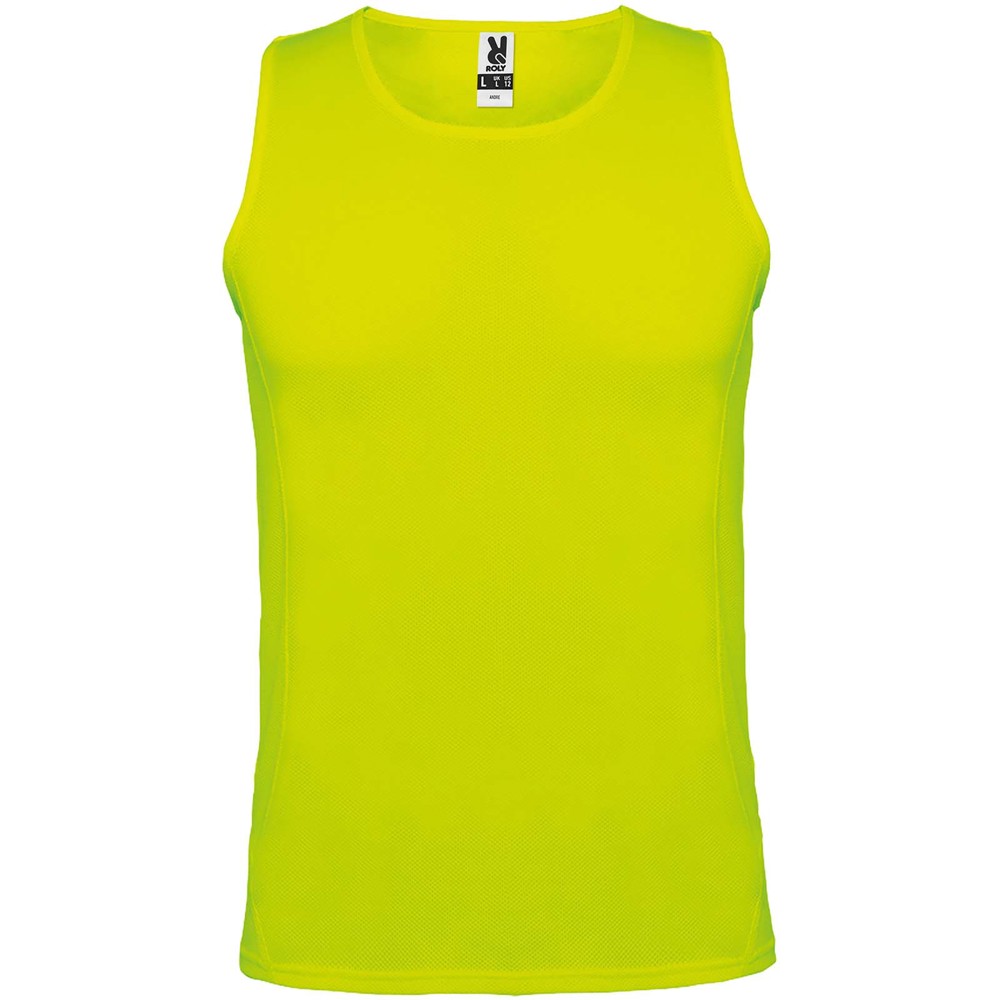 Andre 140 g/m² sporthemd voor kinderen - Fluorgeel
