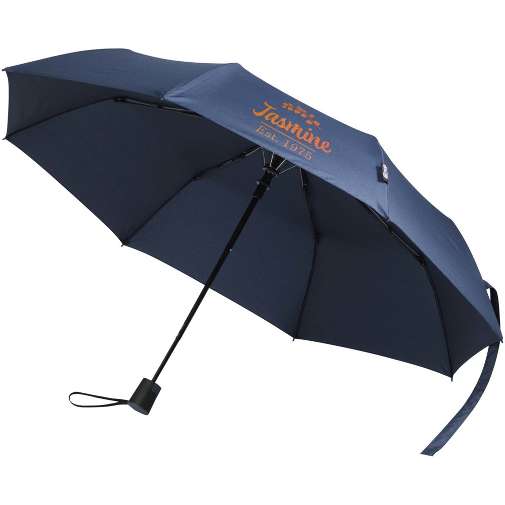 Agnes 21" opvouwbare paraplu met automatische opening van RPET