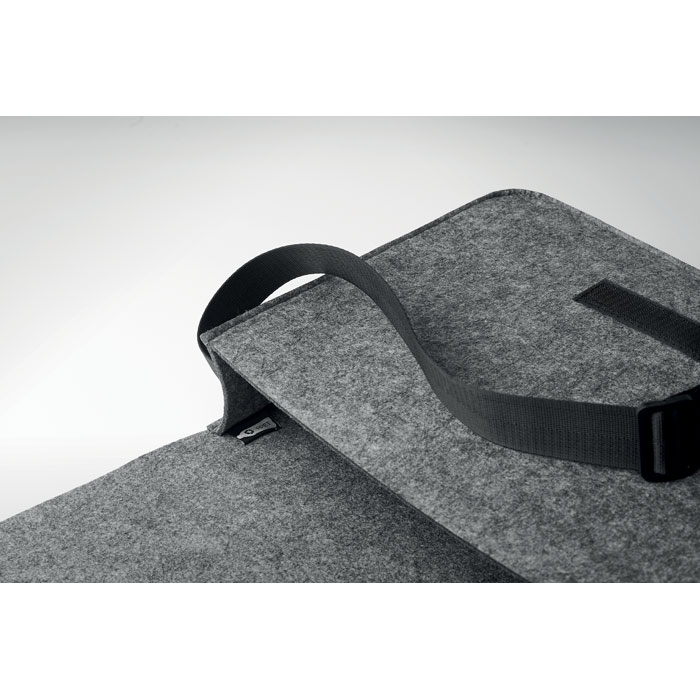 BAGLO - Vilten laptoptas van RPET