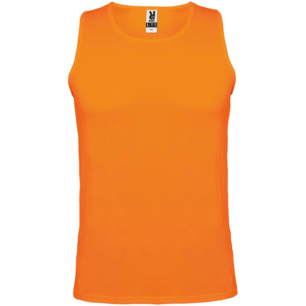 Andre 140 g/m² sporthemd voor heren - Fluor oranje