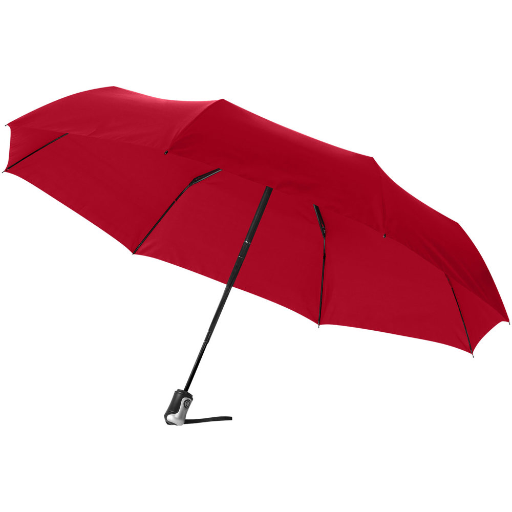 Alex 21,5'' opvouwbare automatische paraplu - rood