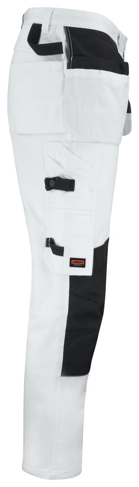 Jobman - 2129 Painters' Trousers HP Wit/Zwart 146