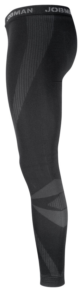 Jobman - 2580 Next To Skin Pants Donkergrijs/Zwart S