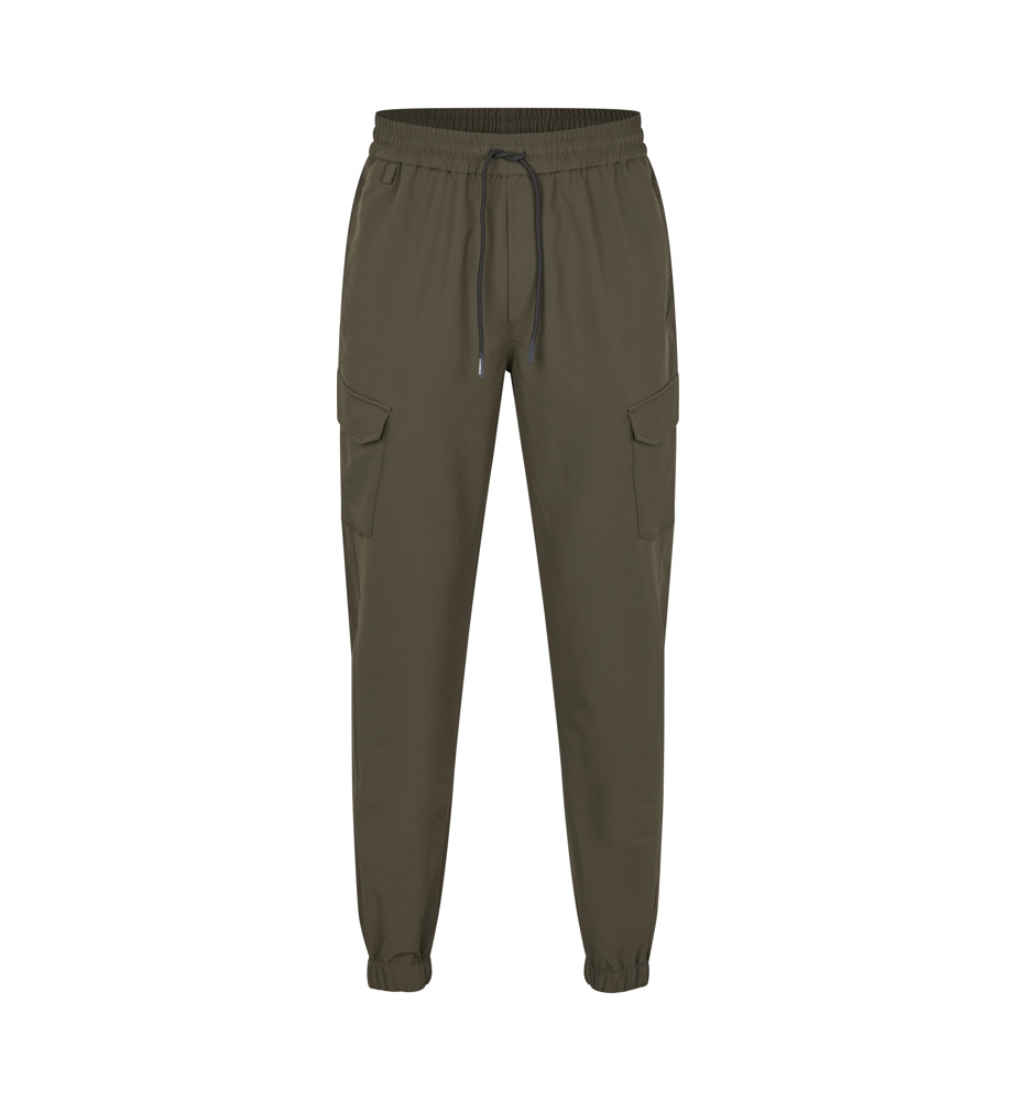 Cargo stretch broek | unisex - Olijf (C-570)