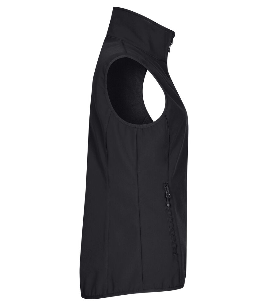 Clique - Classic Softshell Vest Women Zwart S