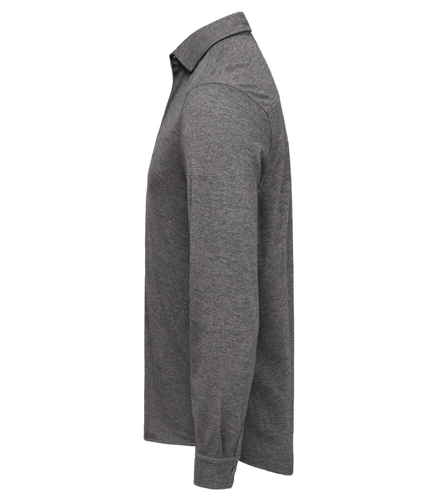 Cutter & Buck - Advantage Shirt Heren Antraciet Mélange 3XL