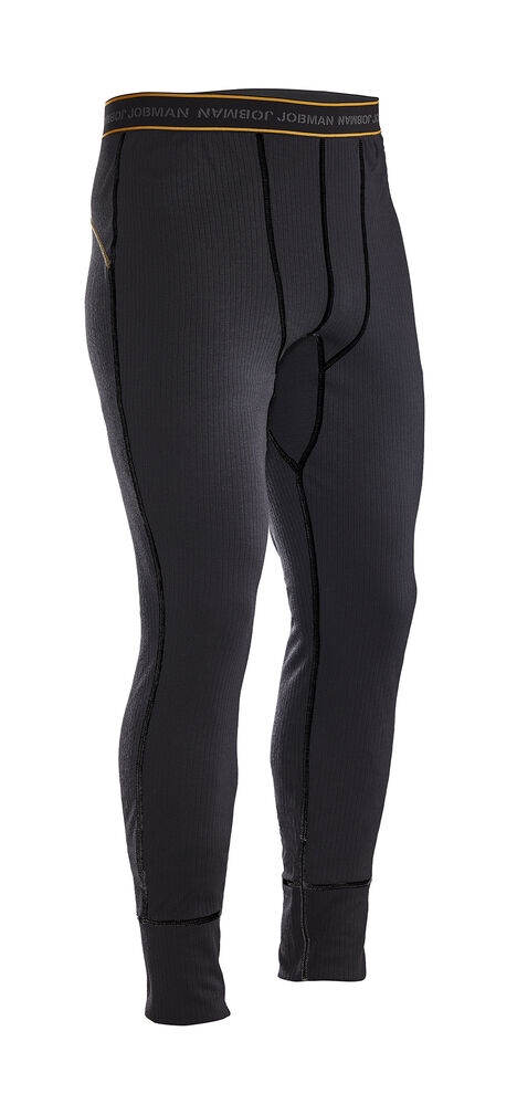 Jobman - 2570 Underwear Long Johns Zwart XS