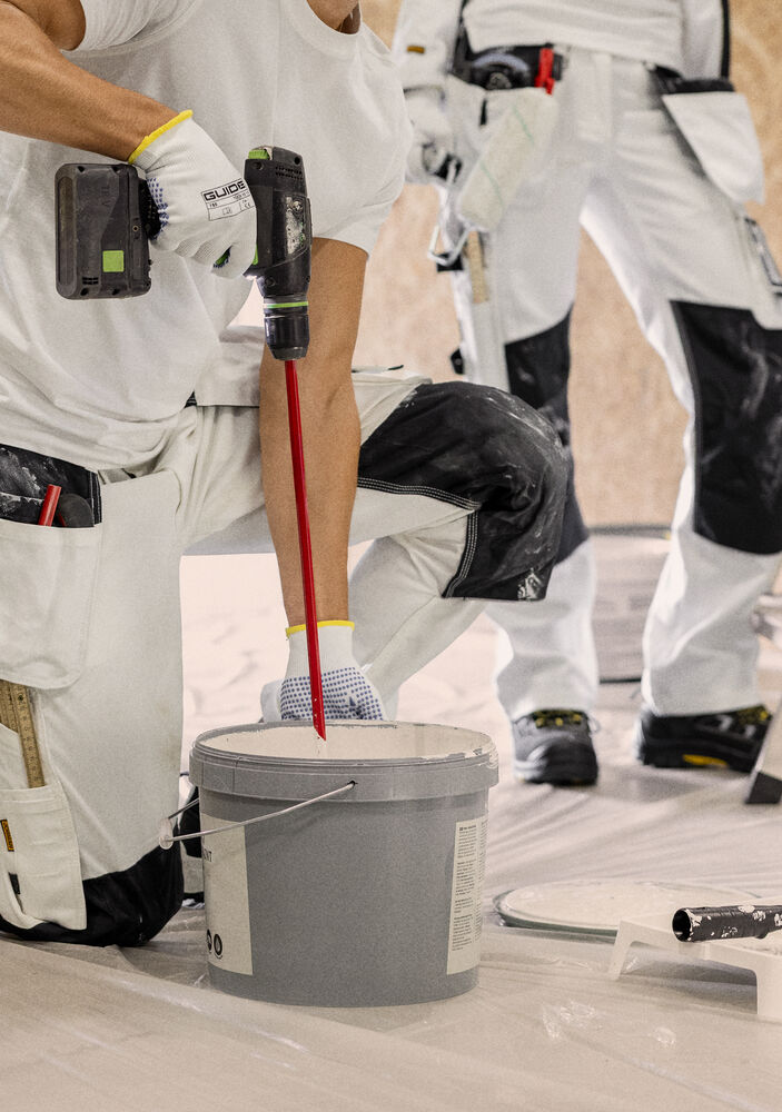 Jobman - 2129 Painters' Trousers HP Wit/Zwart 146