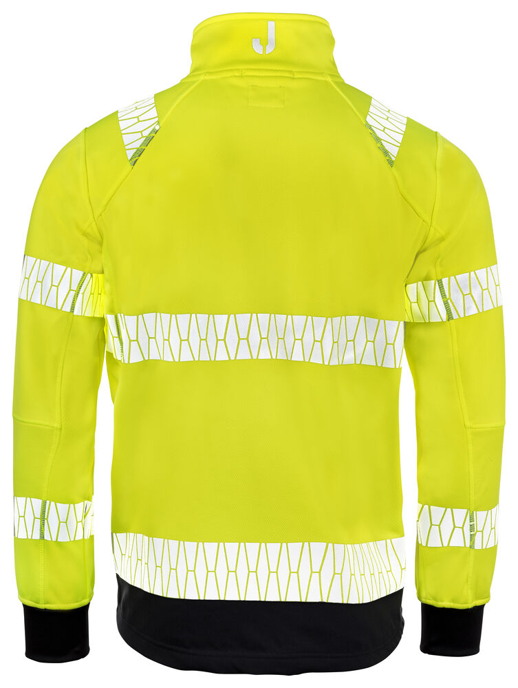 Jobman - 1190 Hi-Vis Windblocker Jacket Geel/Zwart XS