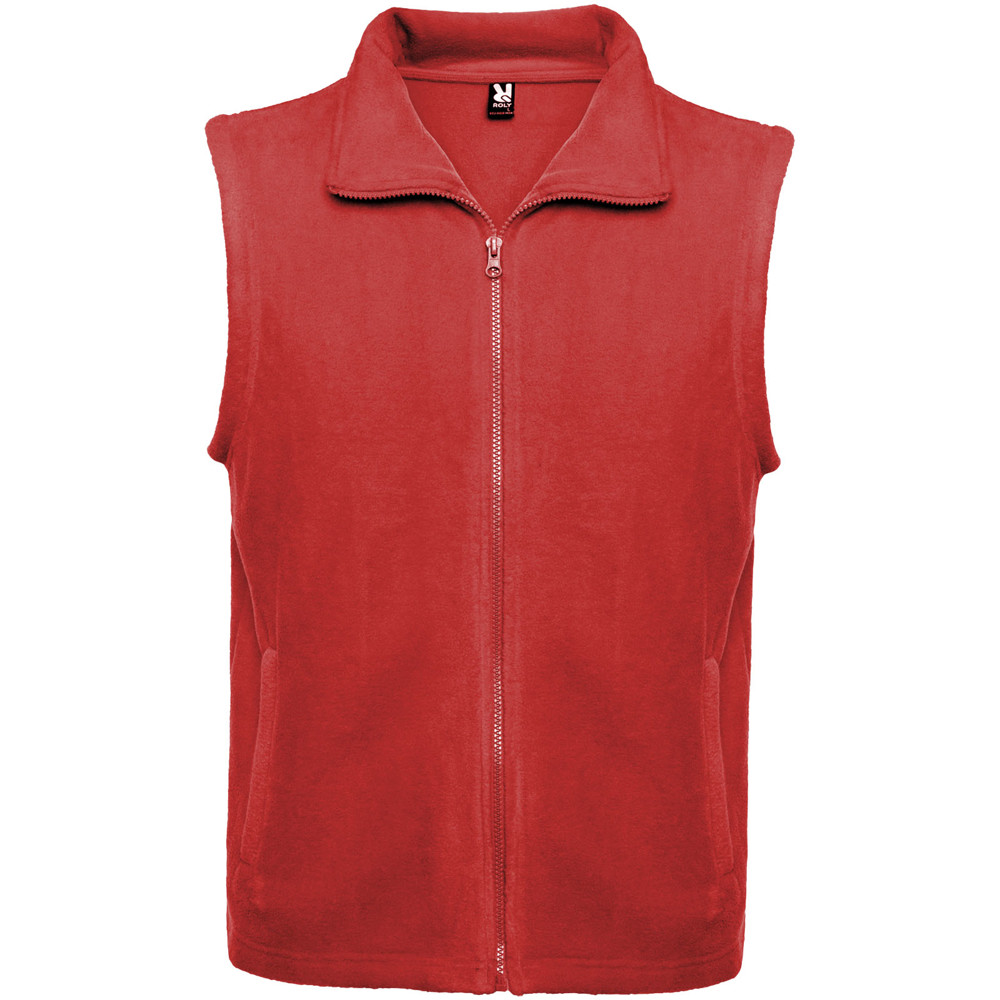 Bellagio unisex fleece bodywarmer - rood