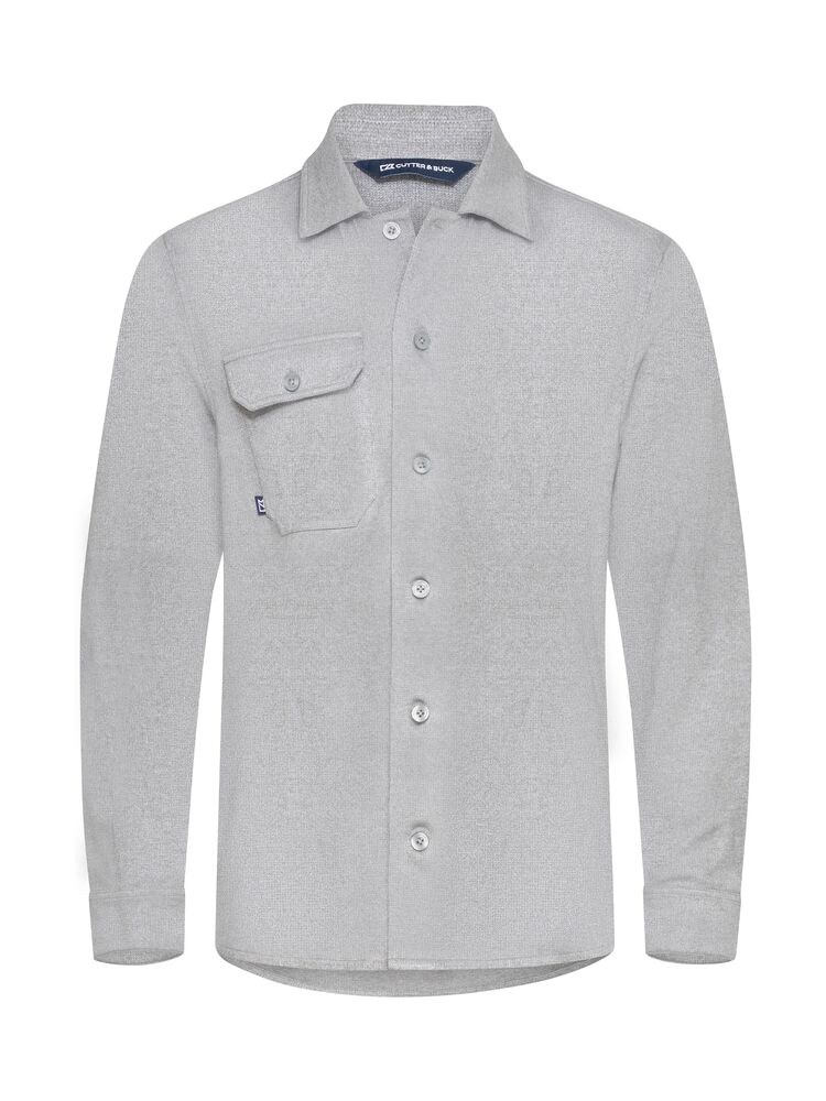 Cutter & Buck - Advantage Leisure Shirt Heren - Grijs Mélange