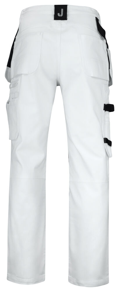 Jobman - 2129 Painters' Trousers HP Wit/Zwart 146