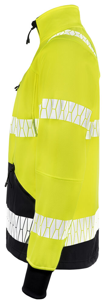 Jobman - 1190 Hi-Vis Windblocker Jacket Geel/Zwart XS