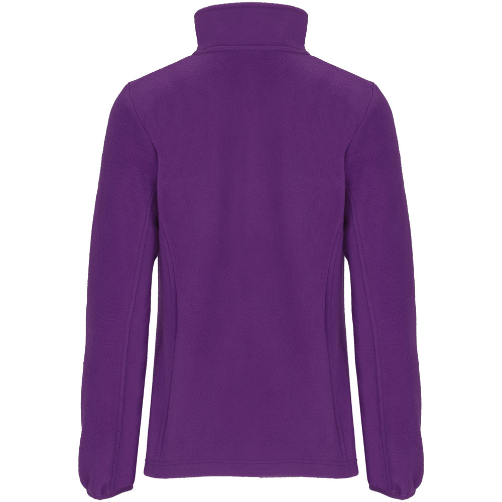 Artic fleece damesjack met volledige rits
