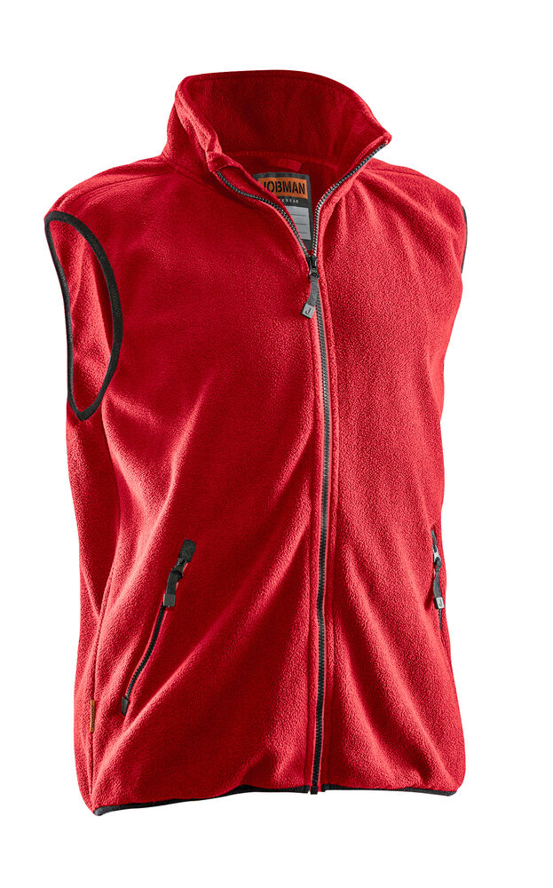 Jobman - 7501 Fleece Vest Oranje S