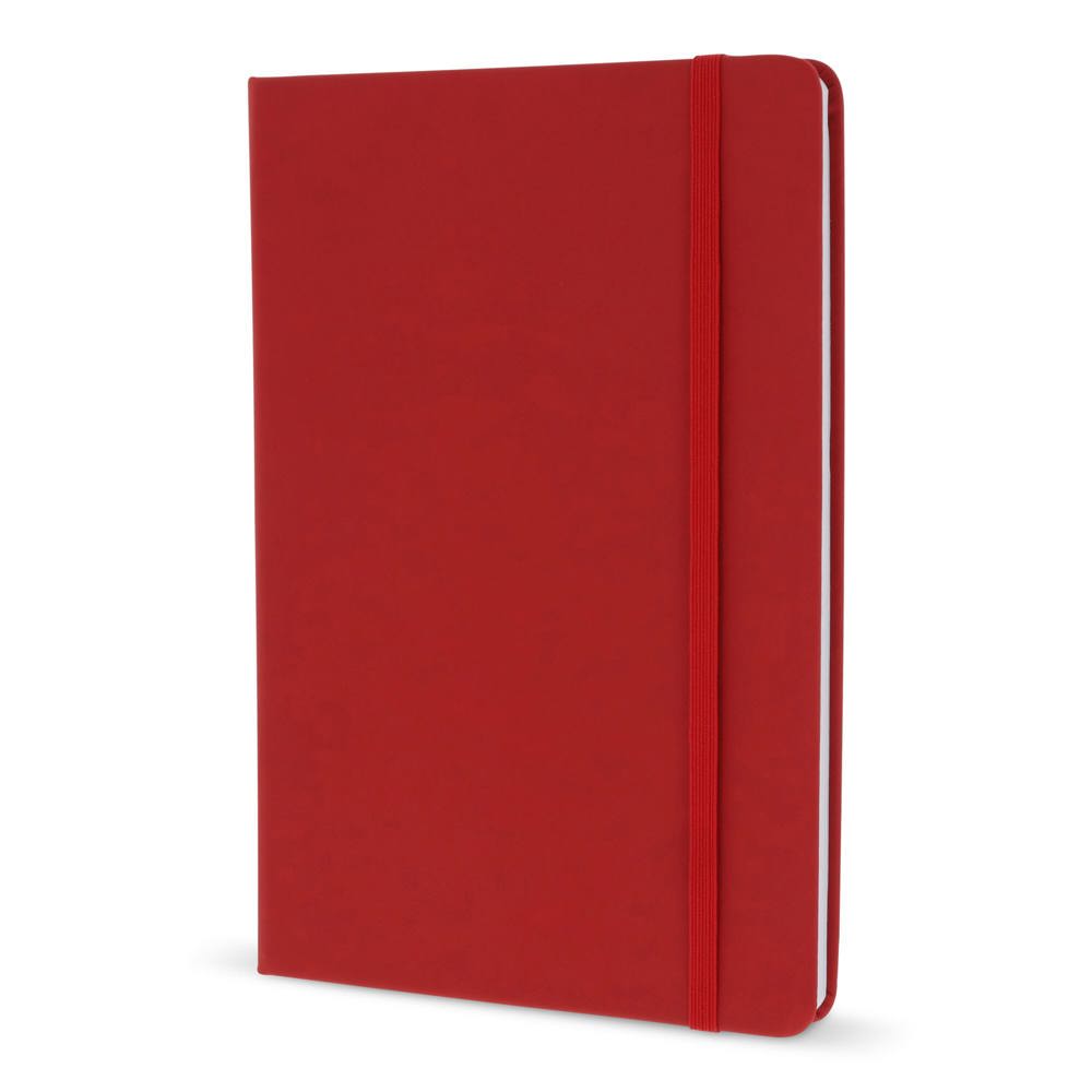 A5-notitieboek van PU - rood