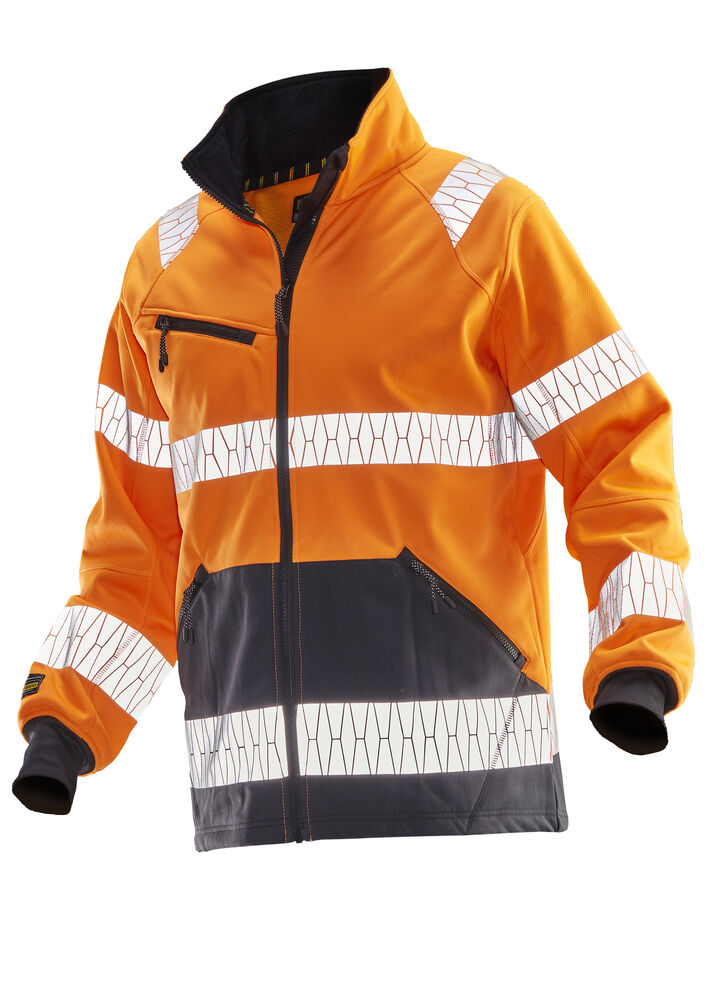 Jobman - 1190 Hi-Vis Windblocker Jacket - Oranje/Zwart