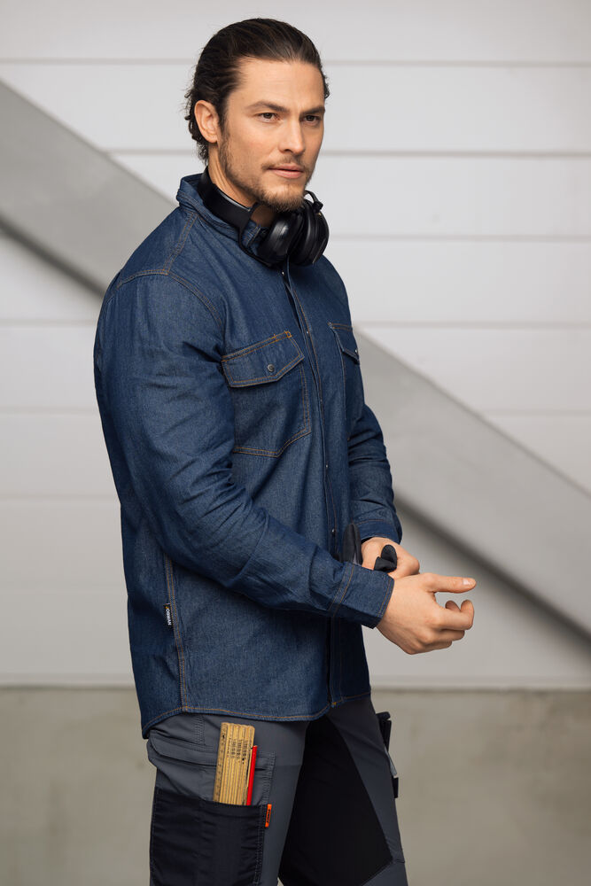 Jobman - 5139 Denim Shirt Jeansblauw L