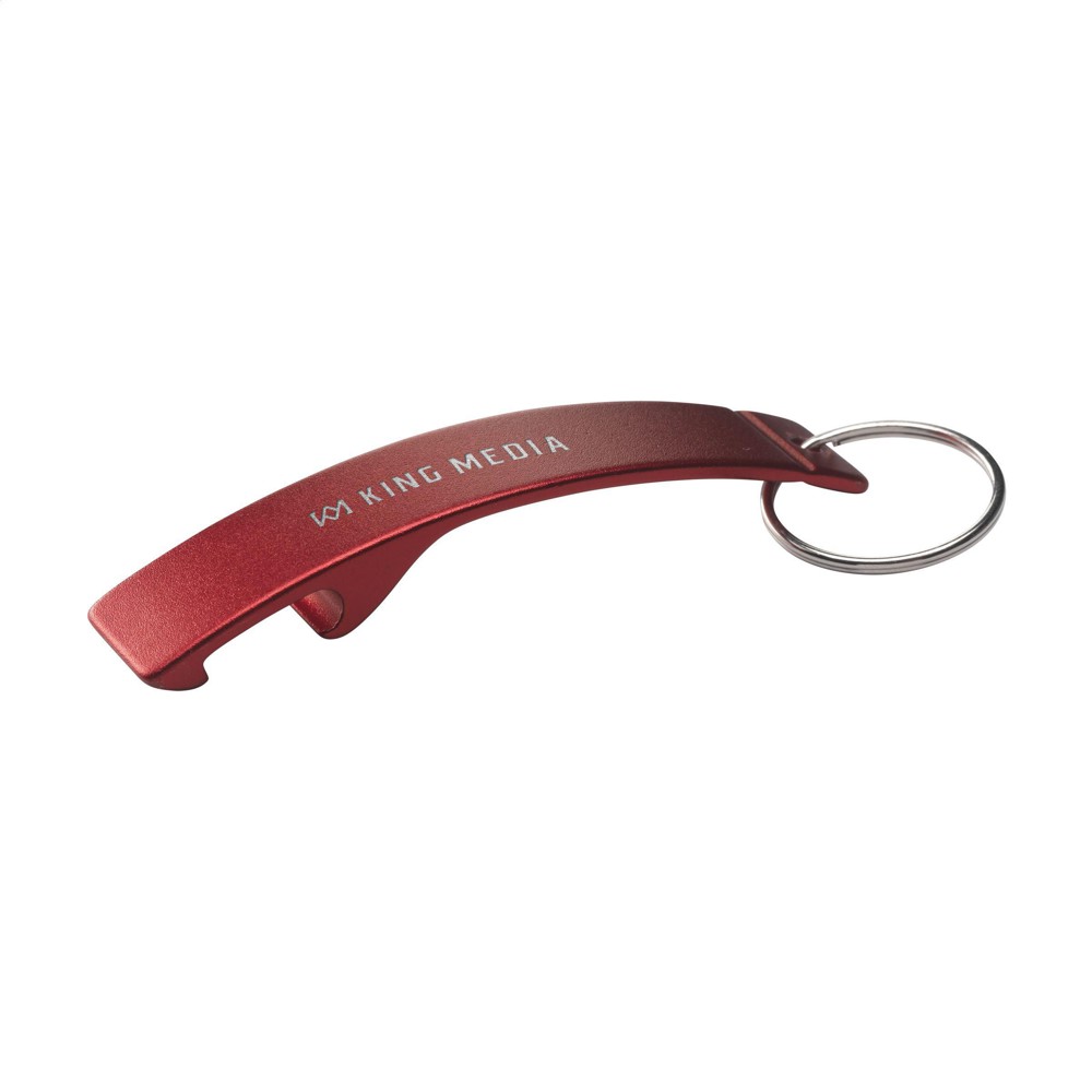 Alu Opener GRS Recycled - rood (± PMS 207)