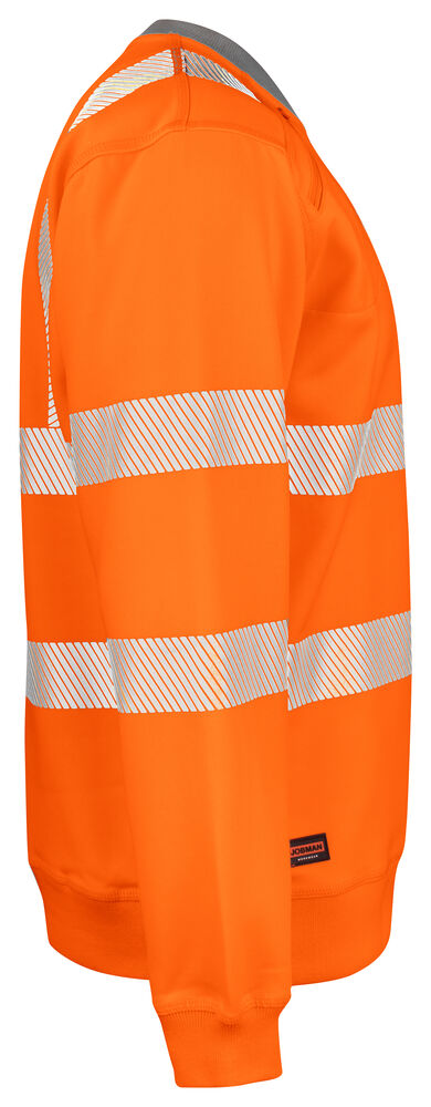 Jobman - 5123 Hi-Vis Sweatshirt Oranje 3XL