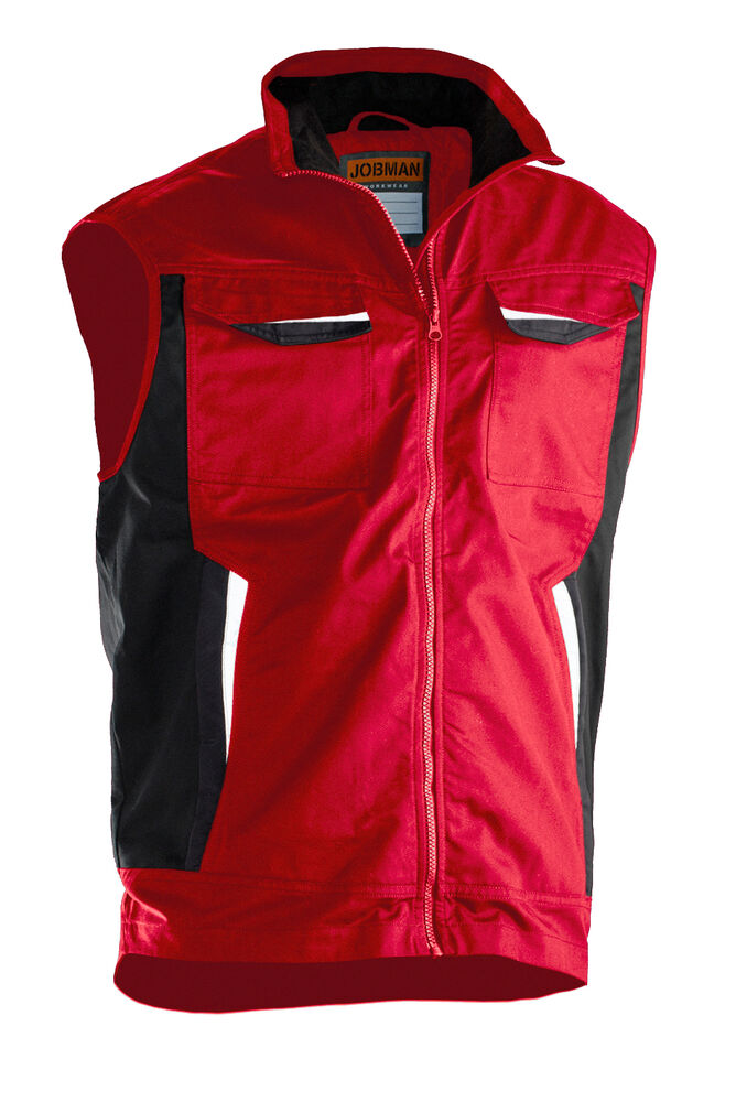 Jobman - 7507 Service Vest - Rood