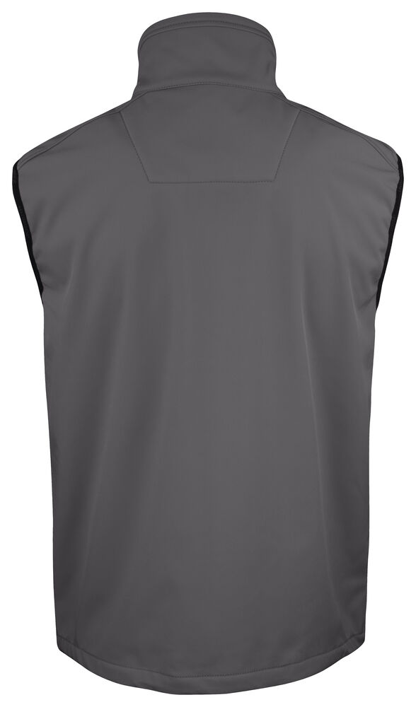 Jobman - 7502 Softshell Vest D.grijs/D. grijs S