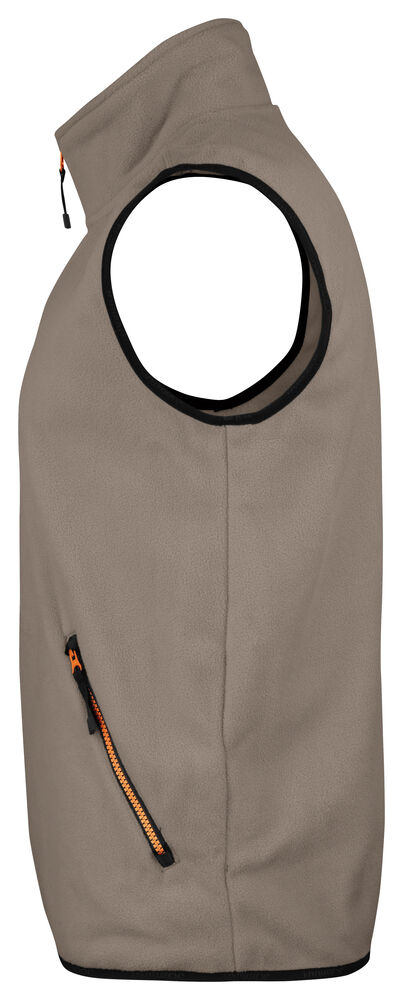 Jobman - 7501 Fleece Vest Khaki 4XL