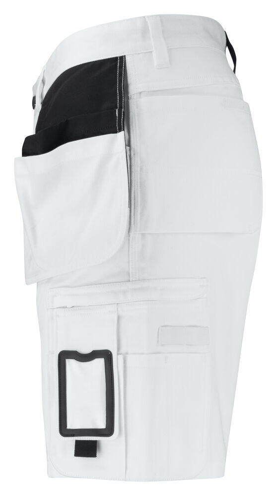 Jobman - 2132 Painters' Shorts Wit/Zwart C44