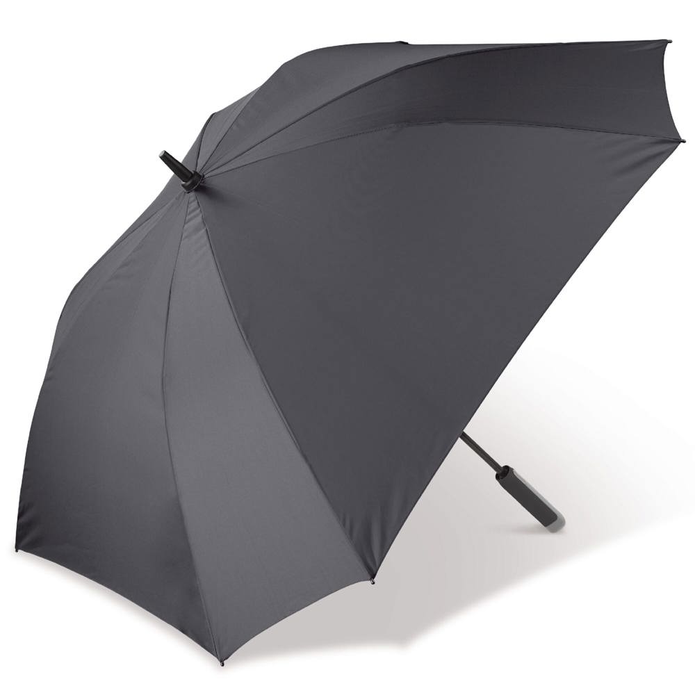 Deluxe vierkante paraplu met draaghoes 27” auto open