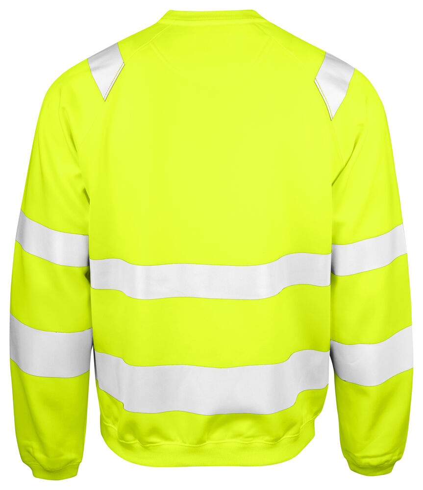 Jobman - 1150 Hi-Vis Sweatshirt Geel 4XL