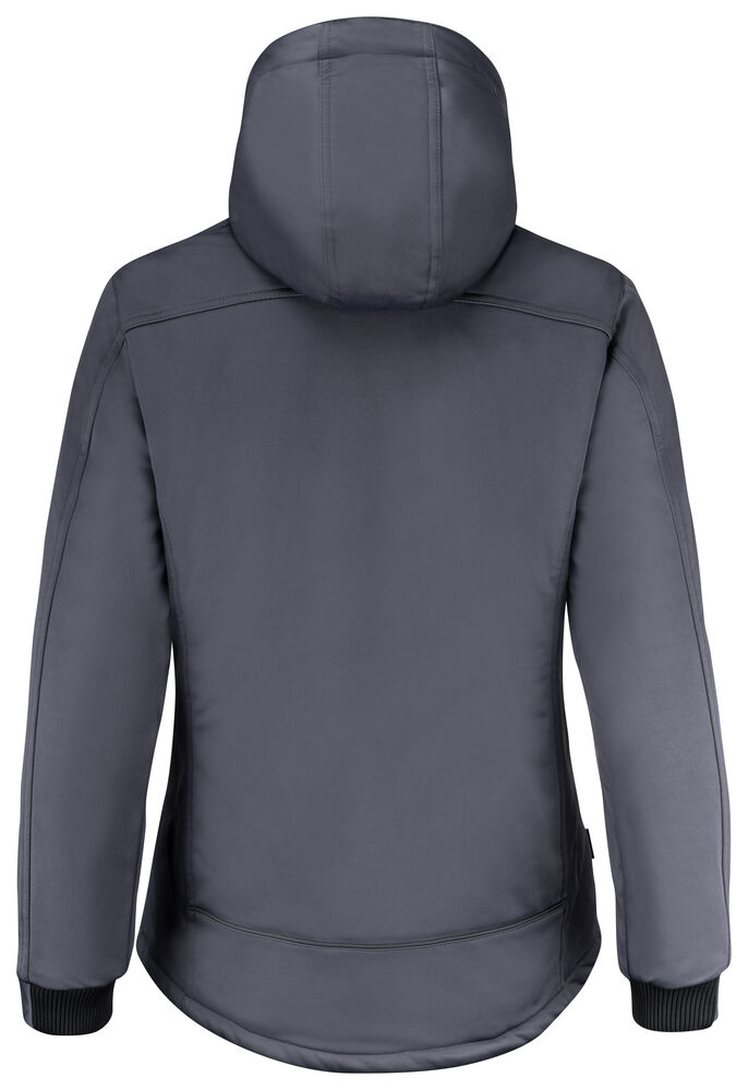 Jobman - 1041 Women's Winter Jacket Softshell Donkergrijs XXL