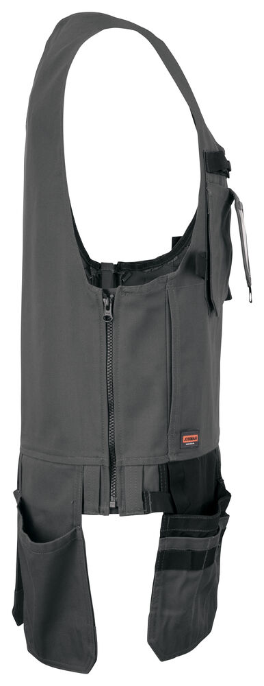 Jobman - 7381 Vest Core HP Donkergrijs/Zwart S