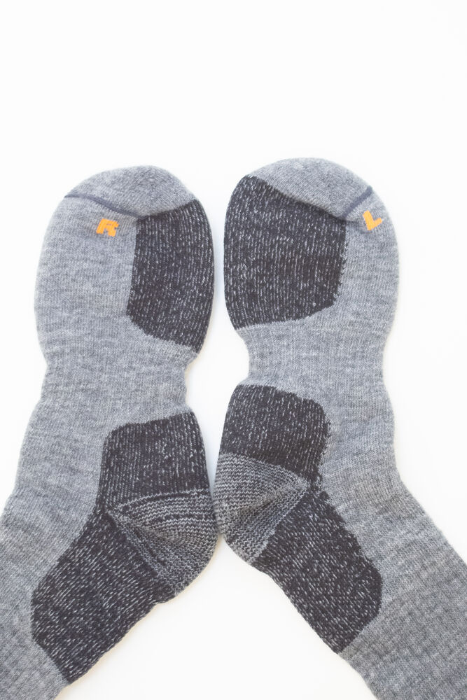 Jobman - 9598 Merino Sock Heavy Donkergrijs/Zwart 37