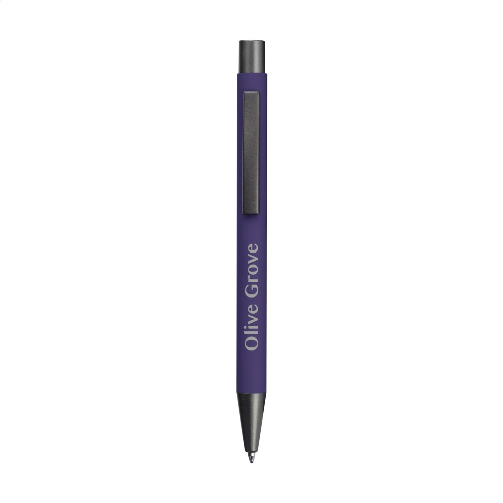 Brady Soft Touch Recycled Alu pennen - paars (± PMS 3555C)