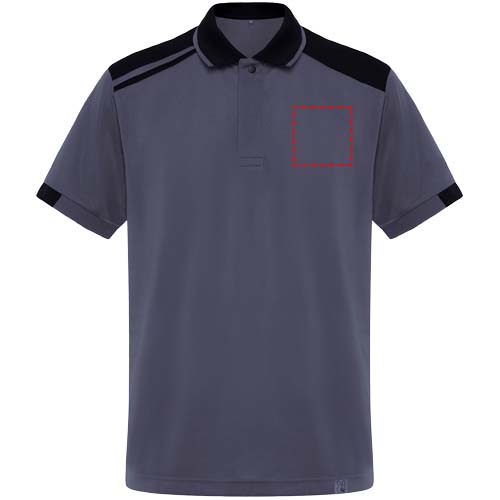 Samurai 160 g/m2 unisex antibacteriële polo met korte mouwen 