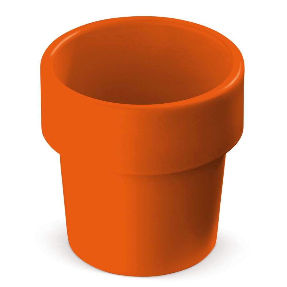 Koffiebeker Hot-but-cool 240ml - oranje