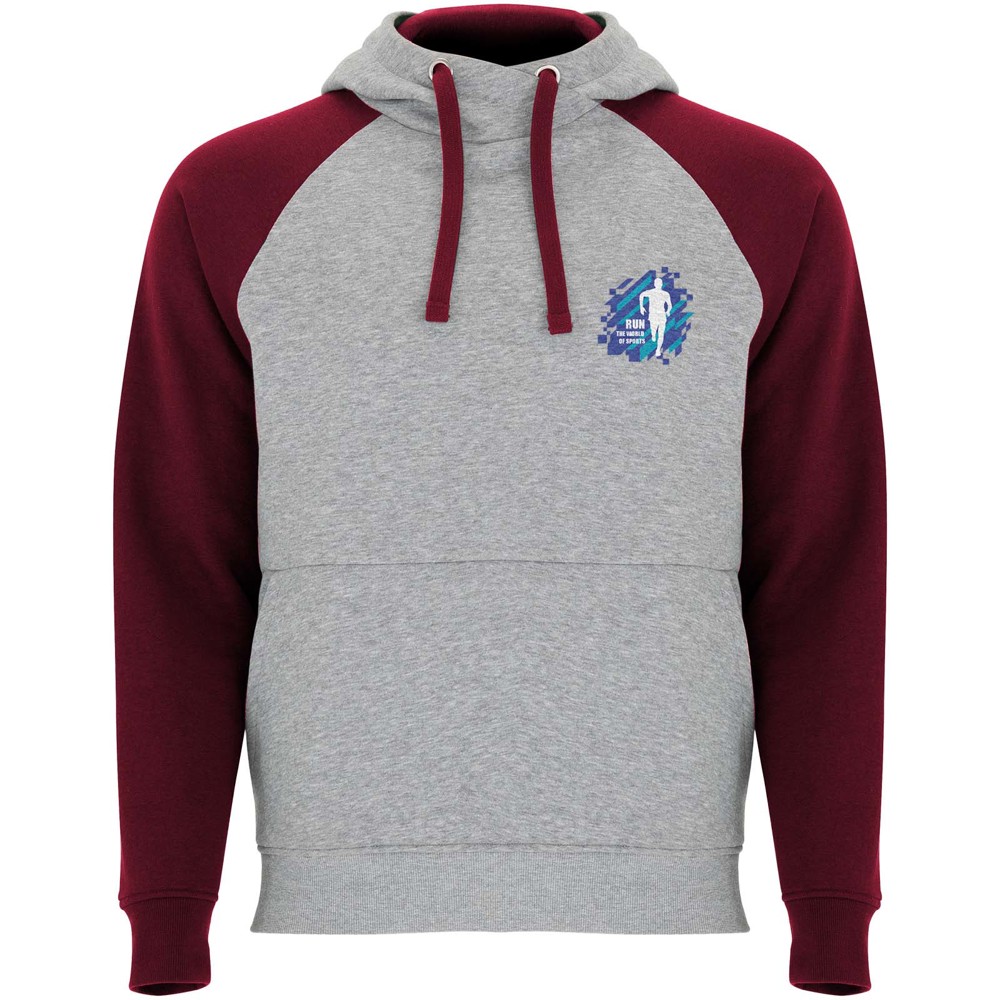 Badet 280 g/m² unisex tweekleurige hoodie