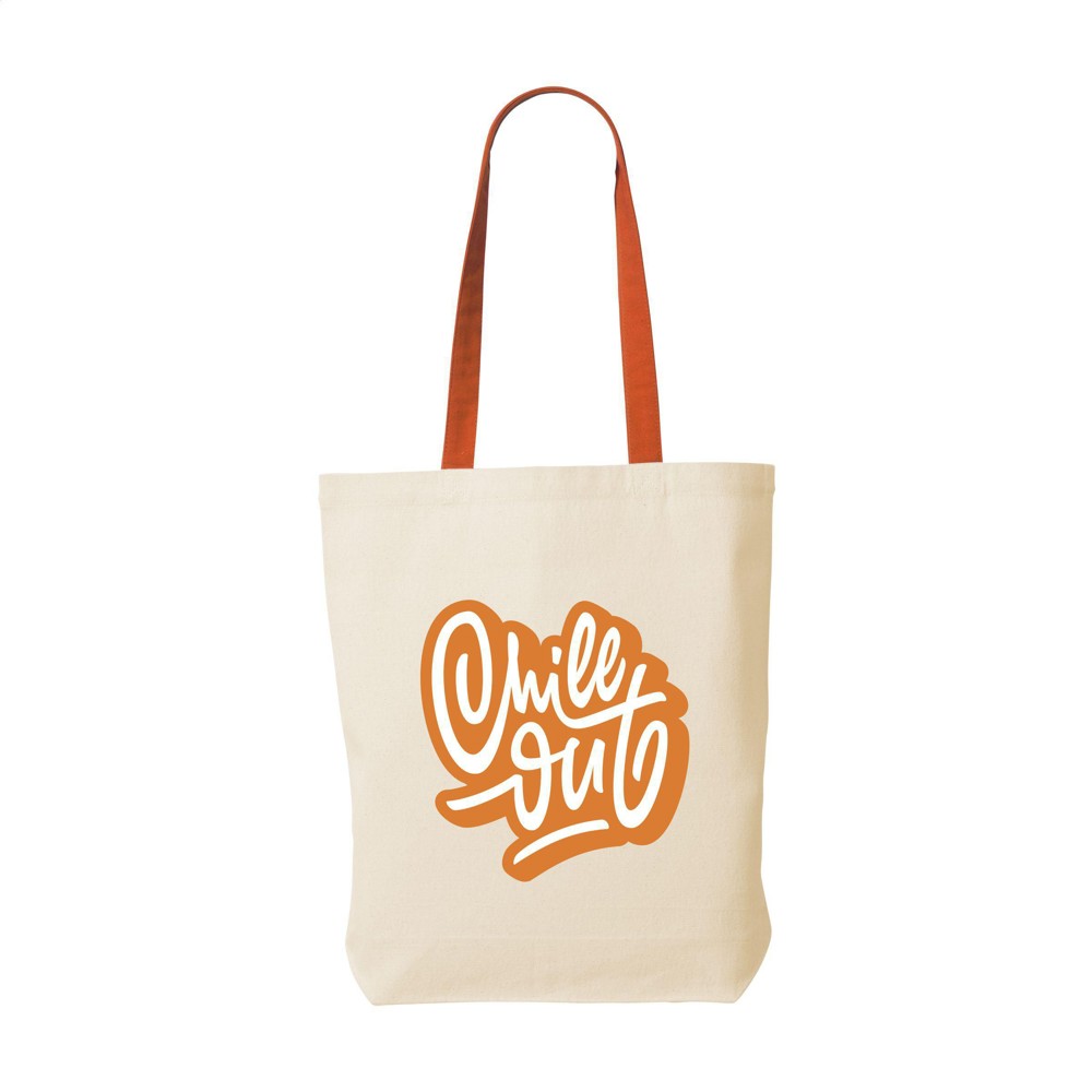 Canvas Shoppy Colour (220 g/m²) tas - oranje (± PMS 165)