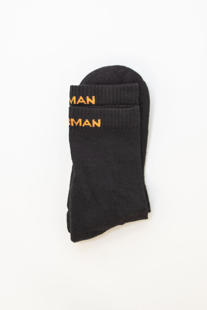 Jobman - 9597 Merino Sock Medium Zwart 37