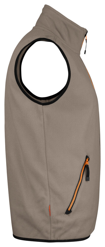 Jobman - 7501 Fleece Vest Khaki 4XL