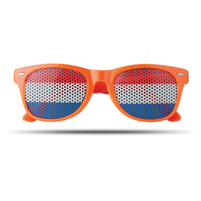 FLAG FUN - Zonnebril met vlag - oranje