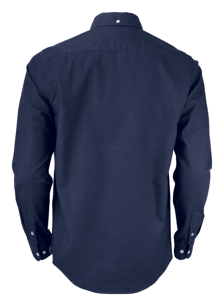 Cutter & Buck - Belfair Oxford Shirt Heren Dark Navy XL