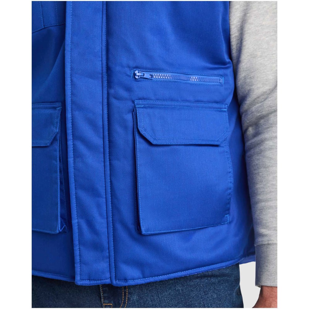Almanzor multifunctionele werkbodywarmer met hoge kraag
