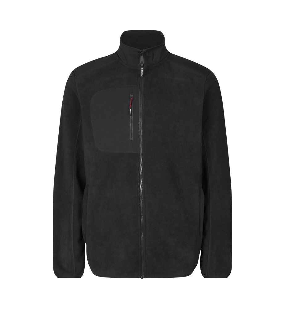 Bonded fleece jas - Zwart (C-900)