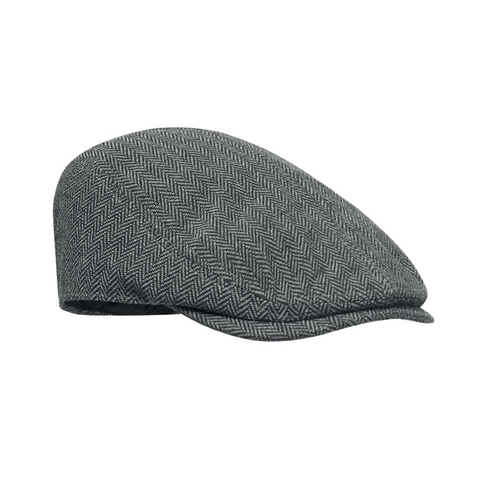 BLIND PEAK - Newsboy platte pet 335g/m² - grijs